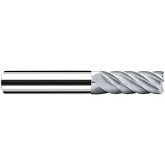 Fraisa - 8mm, 19mm LOC, 63mm OAL, 6 Flute Solid Carbide Square End Mill - Best Tool & Supply