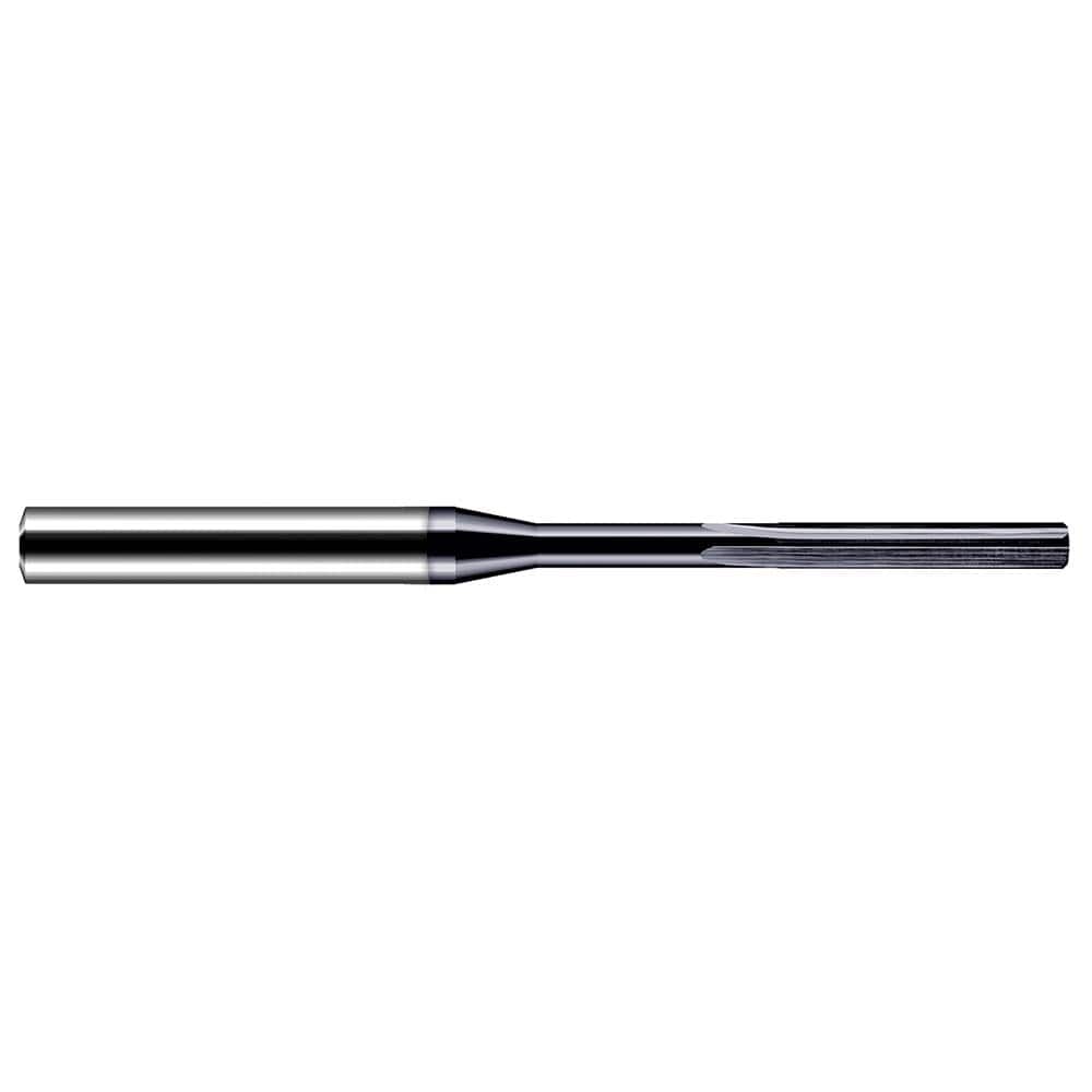Harvey Tool - 0.119" Diam 4-Flute Straight Shank Straight Flute Solid Carbide Chucking Reamer - Exact Industrial Supply