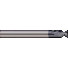 Harvey Tool - 30° 3/16" Cut Diam, 1/8" Cut Width, Solid Carbide Dovetail Cutter - Exact Industrial Supply