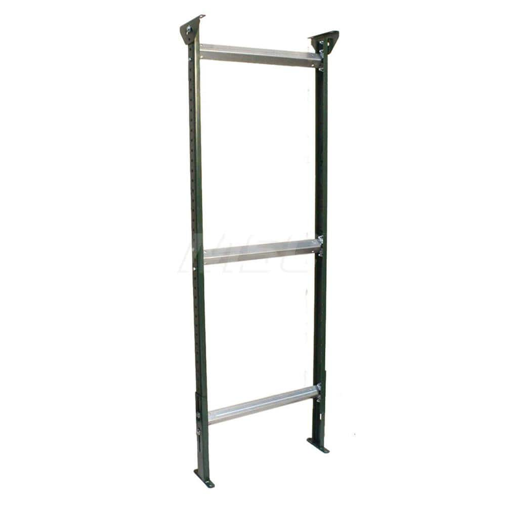 Conveyor Accessories; Type: H Stand; Width (Inch): 17; For Use With: Conveyor of 2-1/2 and 3-1/2″ channel frames and 16″ BF channel frames; Overall Height: 79.0000 in; Material: Steel; Overall Length (Inch): 8.00; Length: 8.00; Overall Length: 8.00; Acces