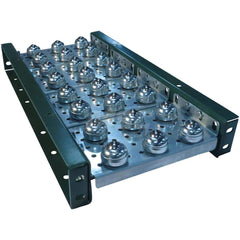 Conveyor Accessories; Type: Ball Transfer Plate; Width (Inch): 39; For Use With: 1.9″ diameter roller conveyor frames and 1-3/8″ roller conveyor; Overall Height: 3.8000 in; Material: Steel; Overall Length (Inch): 36.00; Length: 36.00; Overall Length: 36.0