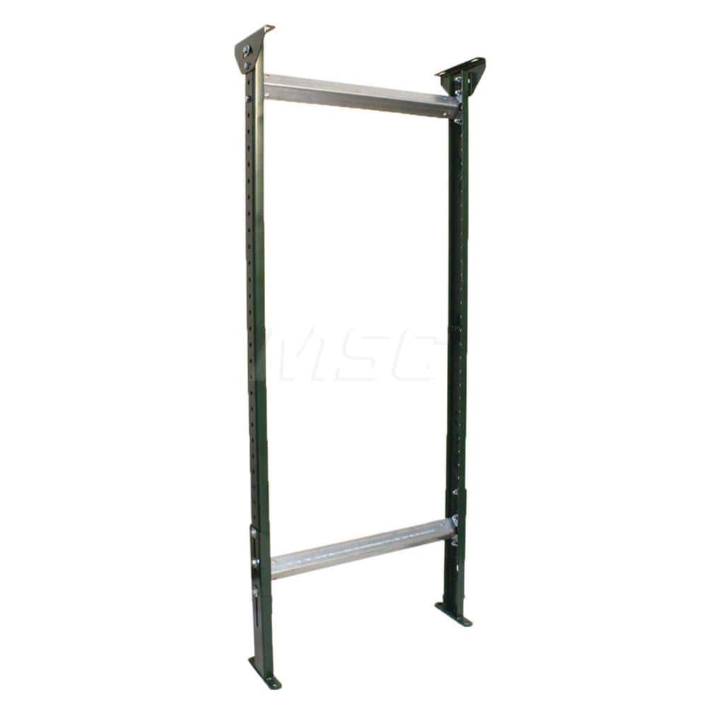 Conveyor Accessories; Type: H Stand; Width (Inch): 23; For Use With: Conveyor of 2-1/2 and 3-1/2″ channel frames and 22″ BF channel frames; Overall Height: 67.0000 in; Material: Steel; Overall Length (Inch): 8.00; Length: 8.00; Overall Length: 8.00; Acces