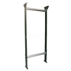 Conveyor Accessories; Type: H Stand; Width (Inch): 29; For Use With: Conveyor of 2-1/2 and 3-1/2″ channel frames and 28″ BF channel frames; Overall Height: 67.0000 in; Material: Steel; Overall Length (Inch): 8.00; Length: 8.00; Overall Length: 8.00; Acces