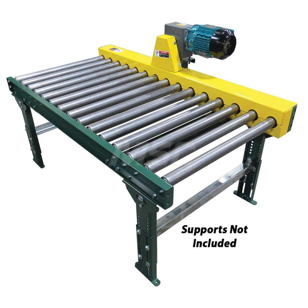 Motorized Conveyors; Type: Drive Unit; Belt Width (Inch): 51.0000; Centerline Distance (Inch): 4.000; Shape: Straight; Length (Feet): 5; Bed Width (Decimal Inch): 58.0000