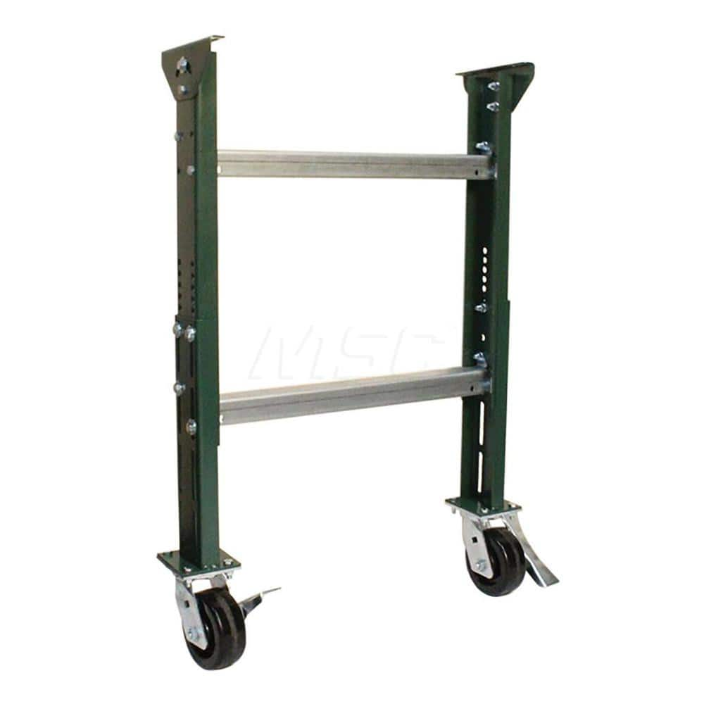 Conveyor Accessories; Type: H Stand; Width (Inch): 32; For Use With: Conveyor of  2-1/2″ and 3-1/2″ 31″ BF channel frames; Overall Height: 43.7500 in; Material: Steel; Overall Length (Inch): 32.25; Length: 32.25; Overall Length: 32.25; Accessory Type: H S