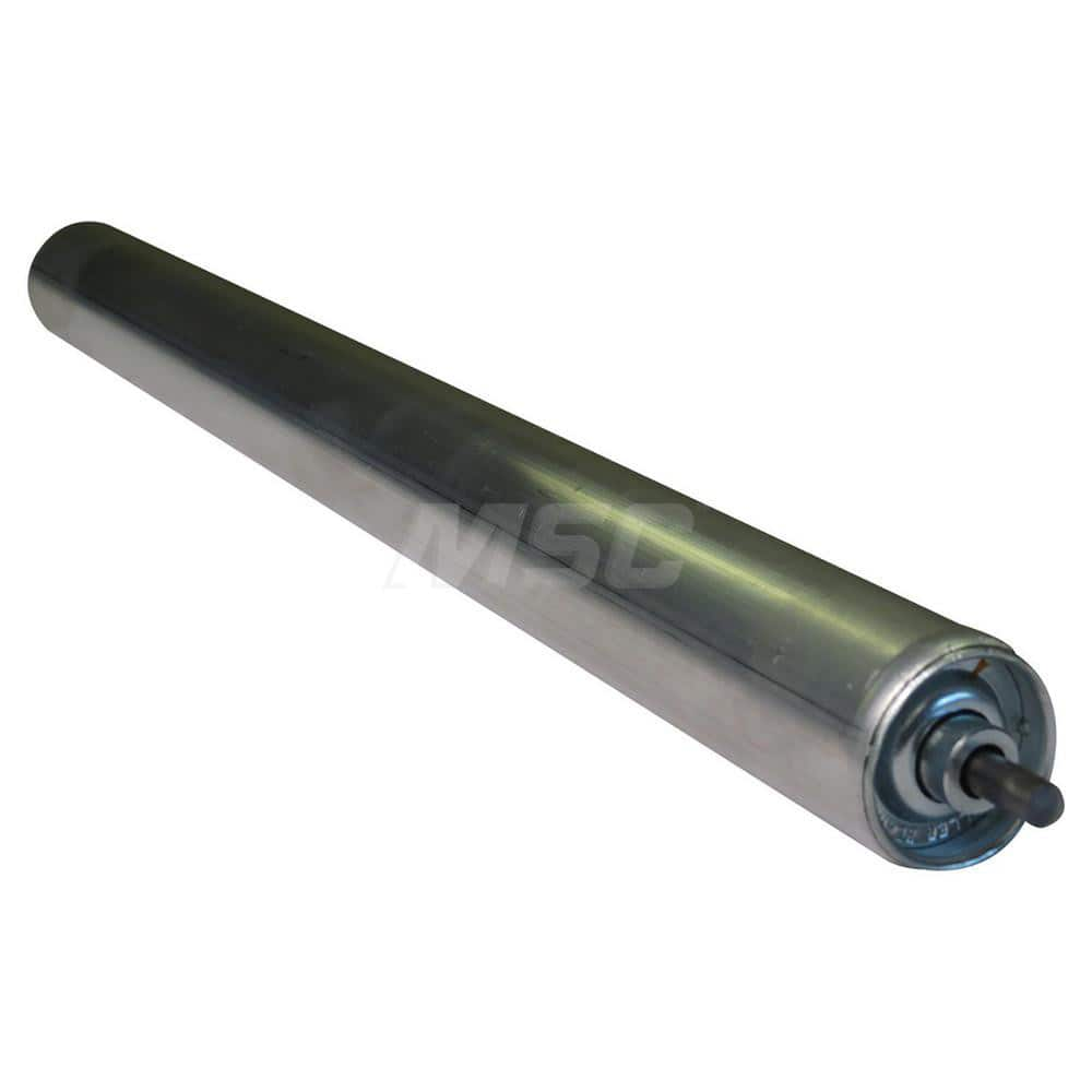 Roller Skids; Roller Material: Aluminum; Load Capacity: 47; Color: Chrome; Finish: Natural; Compatible Surface Type: Smooth; Roller Length: 19.0000 in; Roller Width: 1.3750; Roller Height: 1.375 in; Roller Diameter: 1.3750; Overall Height: 1.375 in; Overa