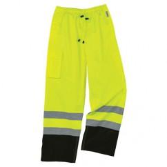 8915BK L LIME BLK BOTT RAIN PANTS - Best Tool & Supply