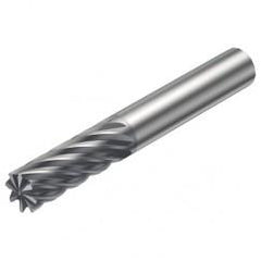 R215.3E-14030-AC26H 1610 14mm 14 FL Solid Carbide End Mill - Corner chamfer w/Cylindrical Shank - Best Tool & Supply