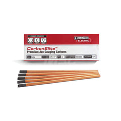 Stick Welding Electrode: 3/8″ Dia, 12″ Long, Synthetic Graphite