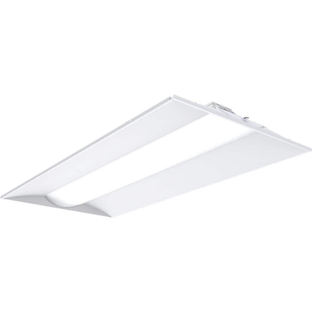 0 Lamps, 39.5 Watts, 2' x 4', LED Lamp Troffer 120/277 Volt, Dimmable, Acrylic Diffuser, Steel Troffer