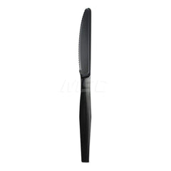 Paper & Plastic Cups, Plates, Bowls & Utensils; Flatware Type: Knives; Material: Plastic; Color: Black; Disposable: Disposable