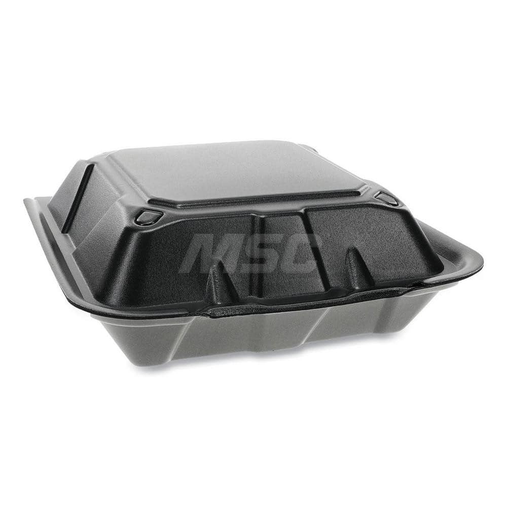 Food Containers; Container Type: Food Storage Container; Shape: Square; Overall Height: 3.25 in; Lid Type: Hinged Lid; Height (Decimal Inch): 3.25 in; Type: Food Storage Container