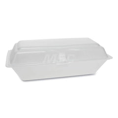 Food Containers; Container Type: Food Storage Container; Shape: Rectangular; Overall Height: 3.25 in; Lid Type: Hinged Lid; Height (Decimal Inch): 3.25 in; Type: Food Storage Container