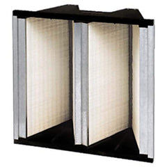 PRO-SOURCE - Pleated & Panel Air Filters Filter Type: V-Bank Mini-Pleat Nominal Height (Inch): 12 - Best Tool & Supply