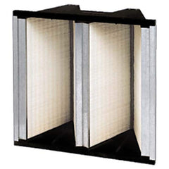 PRO-SOURCE - Pleated & Panel Air Filters Filter Type: V-Bank Mini-Pleat Nominal Height (Inch): 20 - Best Tool & Supply