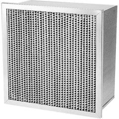 PRO-SOURCE - Pleated & Panel Air Filters; Filter Type: Cartridge ; Nominal Height (Inch): 24 ; Nominal Width (Inch): 12 ; Nominal Depth (Inch): 12 ; MERV Rating: 14 ; Media Material: Wet-Laid Microfiber Paper - Exact Industrial Supply