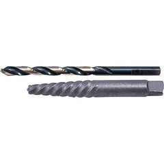 Cle-Line - Bolt Extractor Sets Tool Type: Screw Extractor & Drill Number of Pieces: 2.000 - Best Tool & Supply