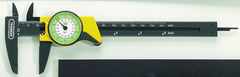 0 - 6'' Measuring Range (64ths / .01mm Grad.) - Plastic Dial Caliper - #142 - Best Tool & Supply