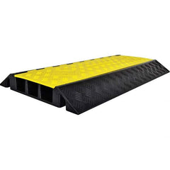 Powerhouse - On Floor Cable Covers Cover Material: Polyethylene Number of Channels: 3 - Best Tool & Supply