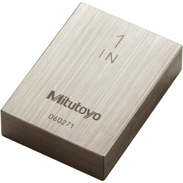 Mitutoyo - Gage Blocks & Spacers Type: Gage Block Size (Decimal Inch): 1.00000 - Best Tool & Supply