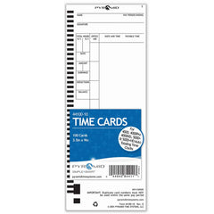 Pyramid - Time Cards & Time Clock Accessories For Use With: Pyramid Time Systems Time Clock models 4000, 400PRO, 4000HD, 400PROK, 5000, 5000HD Height (Inch): 4-5/16 - Best Tool & Supply