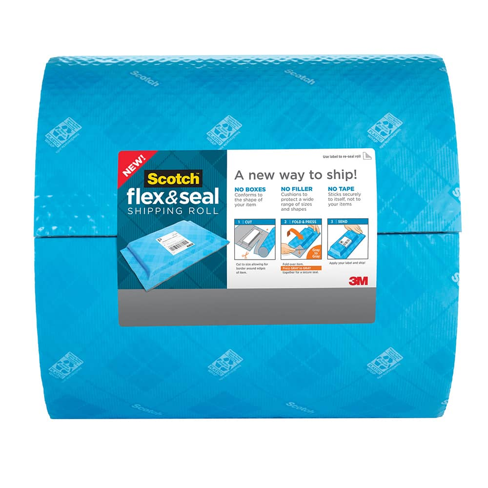 3M - Mailers, Sheets & Envelopes Type: Flex & Seal Shipping Style: Self Adhesive - Best Tool & Supply