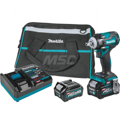 Cordless Impact Wrench: 40V, 1/2″ Drive, 0 to 3,200 RPM 465 & 260 ft-lb, 2 40V MAX XGT Battery Included, DC40RA