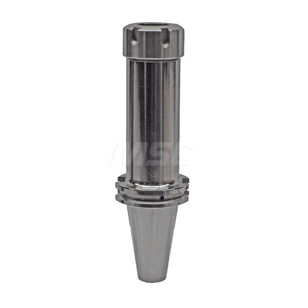 Collet Chuck: ER Collet, CAT Taper Shank 6″ Projection, 0.0001″ TIR, Balanced to 30,000 RPM, Through Coolant