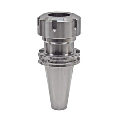 Collet Chuck: ER Collet, CAT Taper Shank 3″ Projection, 0.0001″ TIR, Balanced to 30,000 RPM, Through Coolant