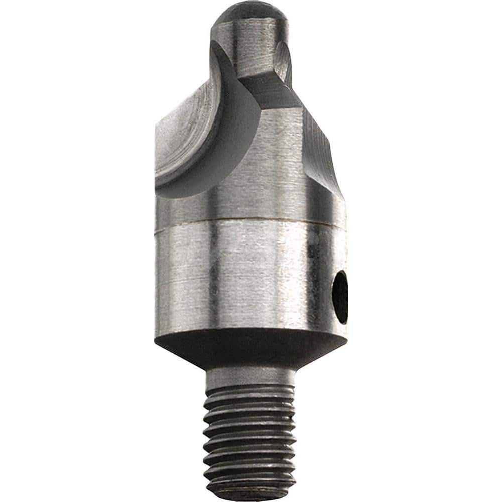 Adjustable-Stop Countersinks; Head Diameter (Inch): 0.1590; Included Angle: 100.00; Included Angle: 100.00; Countersink Material: Solid Carbide; Coated: Uncoated; Coating: Bright (Polished); Number of Flutes: 3; Countersink Finish/Coating: Bright (Polishe