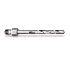 Threaded Shank Drill Bits; Type: Aircraft Drill; Drill Bit Size (Decimal Inch): 0.1935; Drill Bit Size (Wire): #10; Drill Point Angle: 120; Shank Type: Threaded Shank; Point Type: Four Facet; Overall Length (Decimal Inch): 2.1250; Overall Length (Decimal