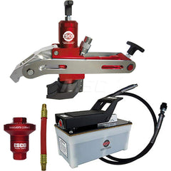 Tire Changers & Balancers; Type: Tire Bead Breaker; Includes: Coupler; 2.5 qt Hydraulic Pump; Hose; Air Reducer w/6″ Whip Hose; Bead Breaker; Cylinder Stroke Length (Inch): 2-3/4