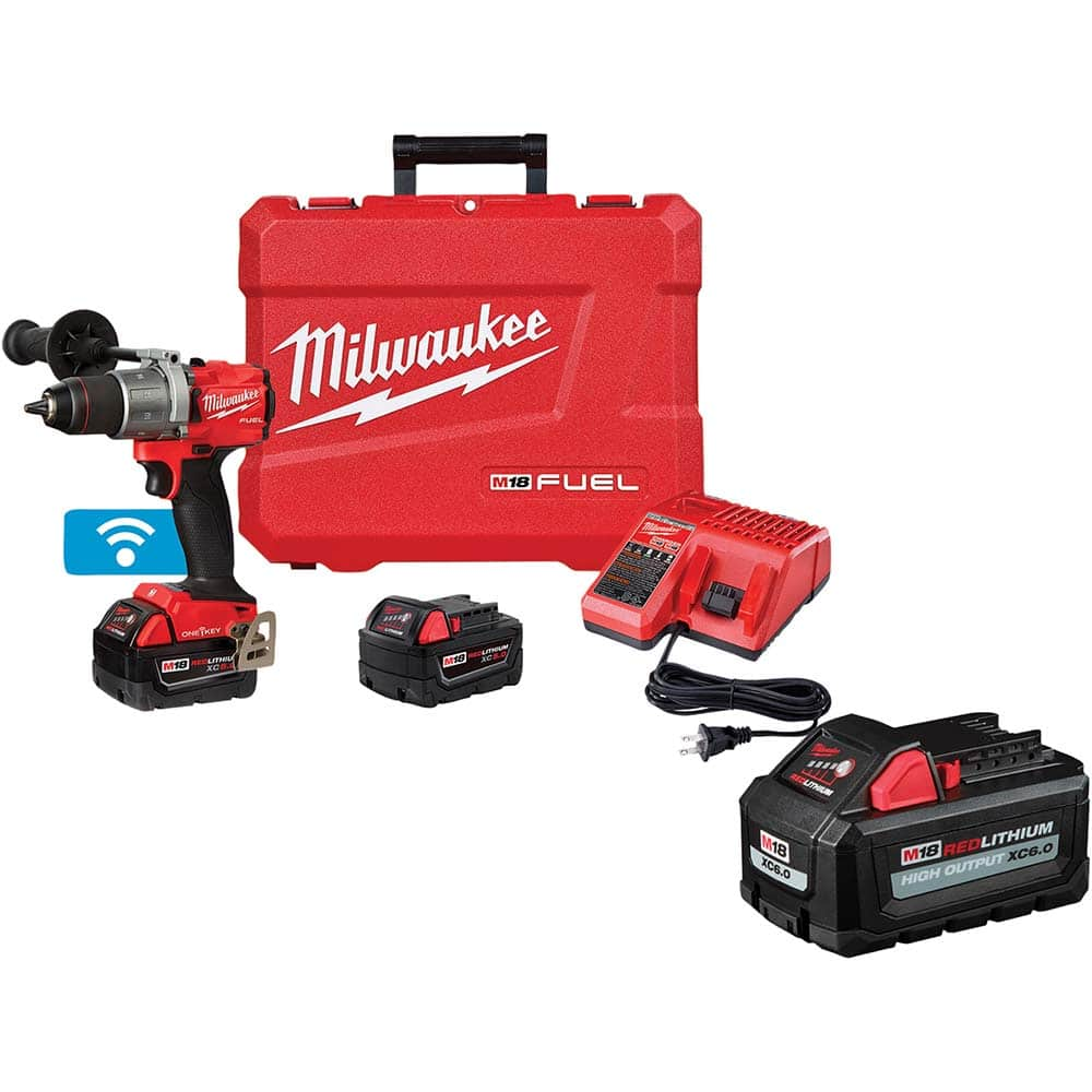 Milwaukee Tool - Cordless Drills Battery Voltage: 18 Battery Chemistry: Lithium-Ion - Best Tool & Supply