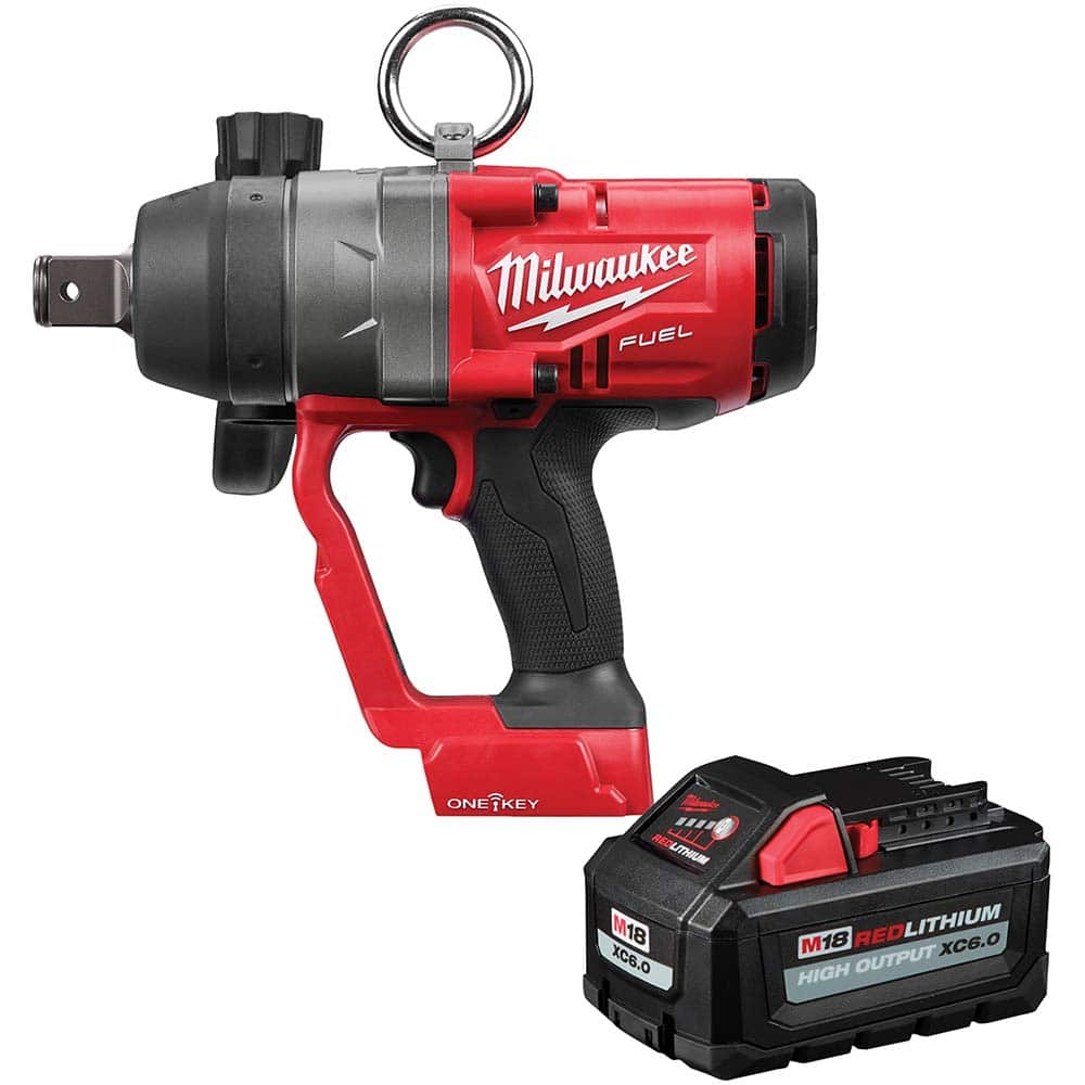 Milwaukee Tool - Cordless Impact Wrenches & Ratchets Voltage: 18.00 Drive Size (Inch): 1 - Best Tool & Supply