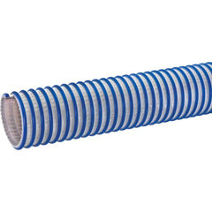 Kuriyama of America - Food & Beverage Hose; Inside Diameter (Inch): 4 ; Outside Diameter (Decimal Inch): 4.7600 ; Length (Feet): 1 ; Bend Radius (Inch): 8 ; Maximum Working Pressure (psi): 75.000 ; Vacuum Rating: 28 In. Hg - Exact Industrial Supply