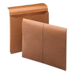 SMEAD - File Folders, Expansion Folders & Hanging Files Folder/File Type: Expanding Wallet Color: Brown - Exact Industrial Supply