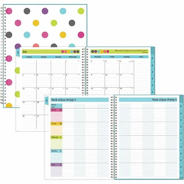 Blue Sky - Note Pads, Writing Pads & Notebooks Writing Pads & Notebook Type: Weekly/Monthly Planner Size: 11 x 8-1/2 - Best Tool & Supply