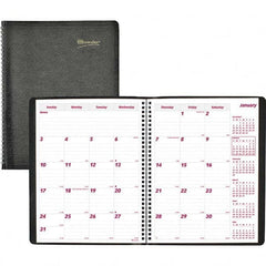 Brownline - Note Pads, Writing Pads & Notebooks Writing Pads & Notebook Type: Monthly Planner Size: 11 x 8-1/2 - Best Tool & Supply