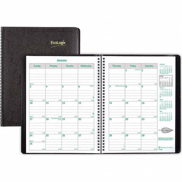 Brownline - Note Pads, Writing Pads & Notebooks Writing Pads & Notebook Type: Monthly Planner Size: 11 x 8-1/2 - Best Tool & Supply