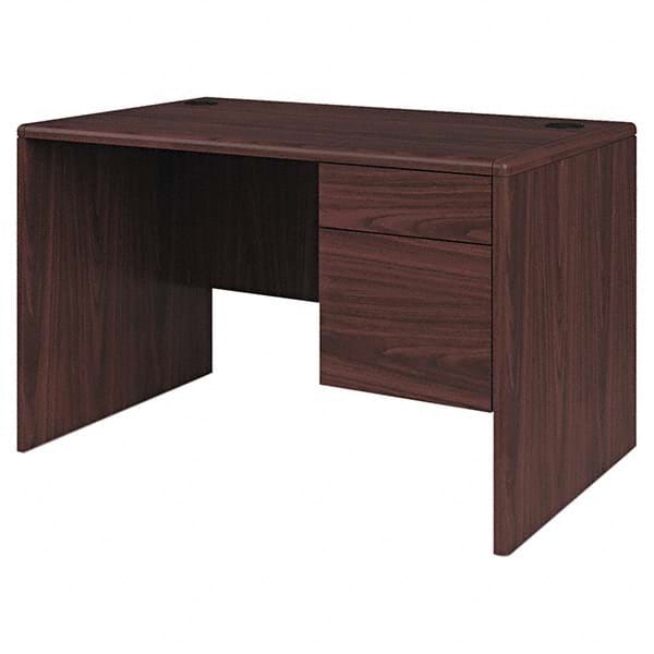 Hon - Office Desks Type: Single Pedestal w/Right Hand Return Center Draw: No - Best Tool & Supply