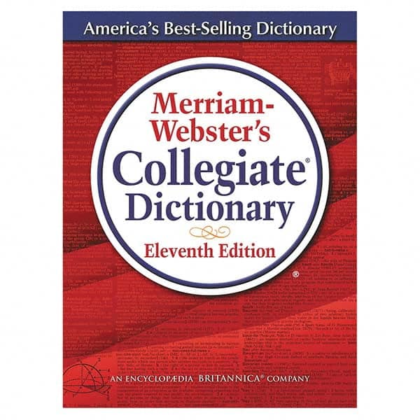 Merriam Webster - Reference Manuals & Books Applications: Reference Subcategory: Dictionary - Best Tool & Supply