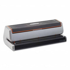 Swingline - Paper Punches Type: 20 Sheet Three-Hole Punch Color: Silver; Black - Best Tool & Supply