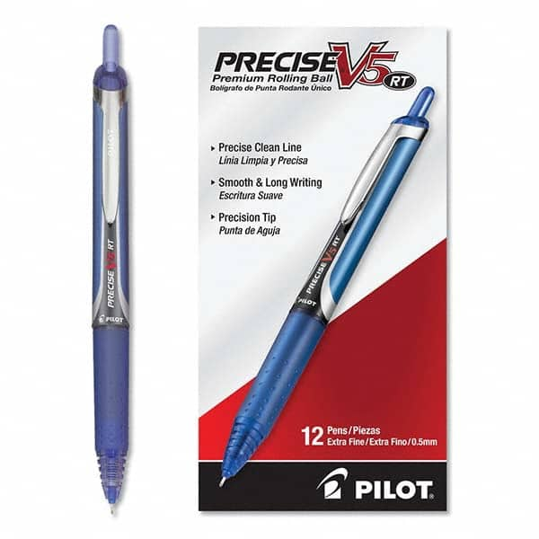 Pilot - Pens & Pencils Type: Roller Ball Pen Color: Blue - Best Tool & Supply