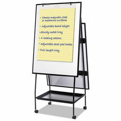 MasterVision - 74-7/8" High x 29-1/2" Wide Magnetic Dry Erase Board - Best Tool & Supply