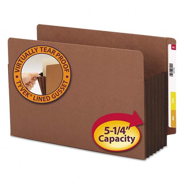 SMEAD - File Folders, Expansion Folders & Hanging Files Folder/File Type: Expanding Wallet Color: Brown - Best Tool & Supply