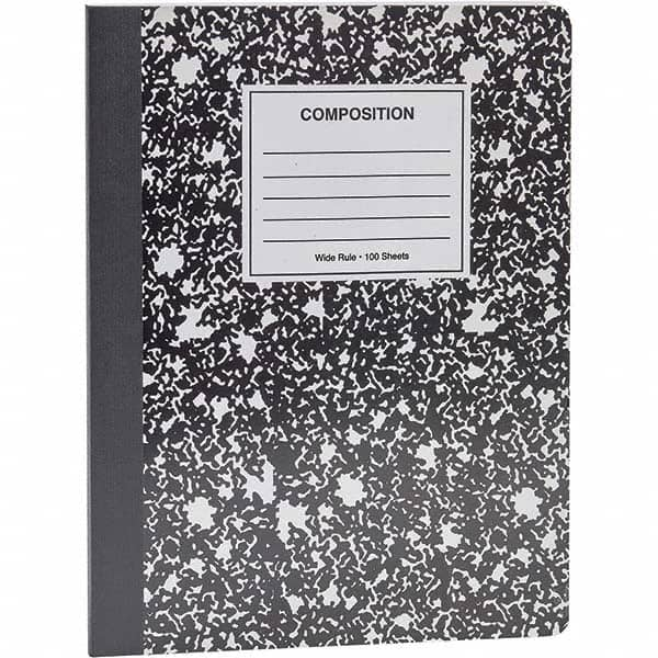 UNIVERSAL - Note Pads, Writing Pads & Notebooks Writing Pads & Notebook Type: Composition Book Size: 9-3/4 x 7-1/2 - Best Tool & Supply