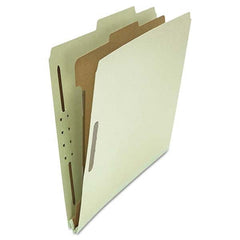 UNIVERSAL - File Folders, Expansion Folders & Hanging Files Folder/File Type: Classification Folders with Tob Tab Fastener Color: Gray; Green - Best Tool & Supply