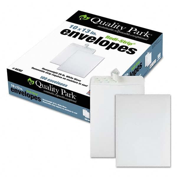 Quality Park - Mailers, Sheets & Envelopes Type: Catalog Envelope Style: Peel-Off Self-Seal - Best Tool & Supply