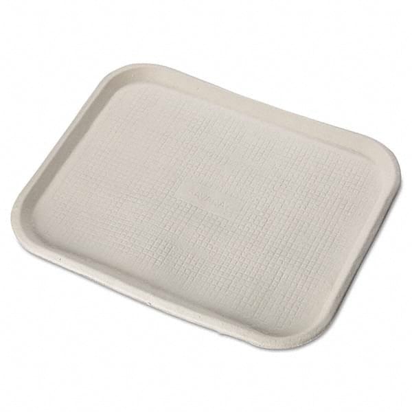 Chinet - Savaday Molded Fiber Food Trays, 14 x 18, White, Rectangular, 100/Carton - Best Tool & Supply