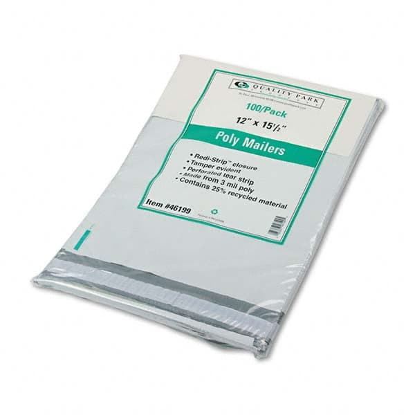 Quality Park - Mailers, Sheets & Envelopes Type: Poly Mailer Style: Peel-Off Self-Seal - Best Tool & Supply